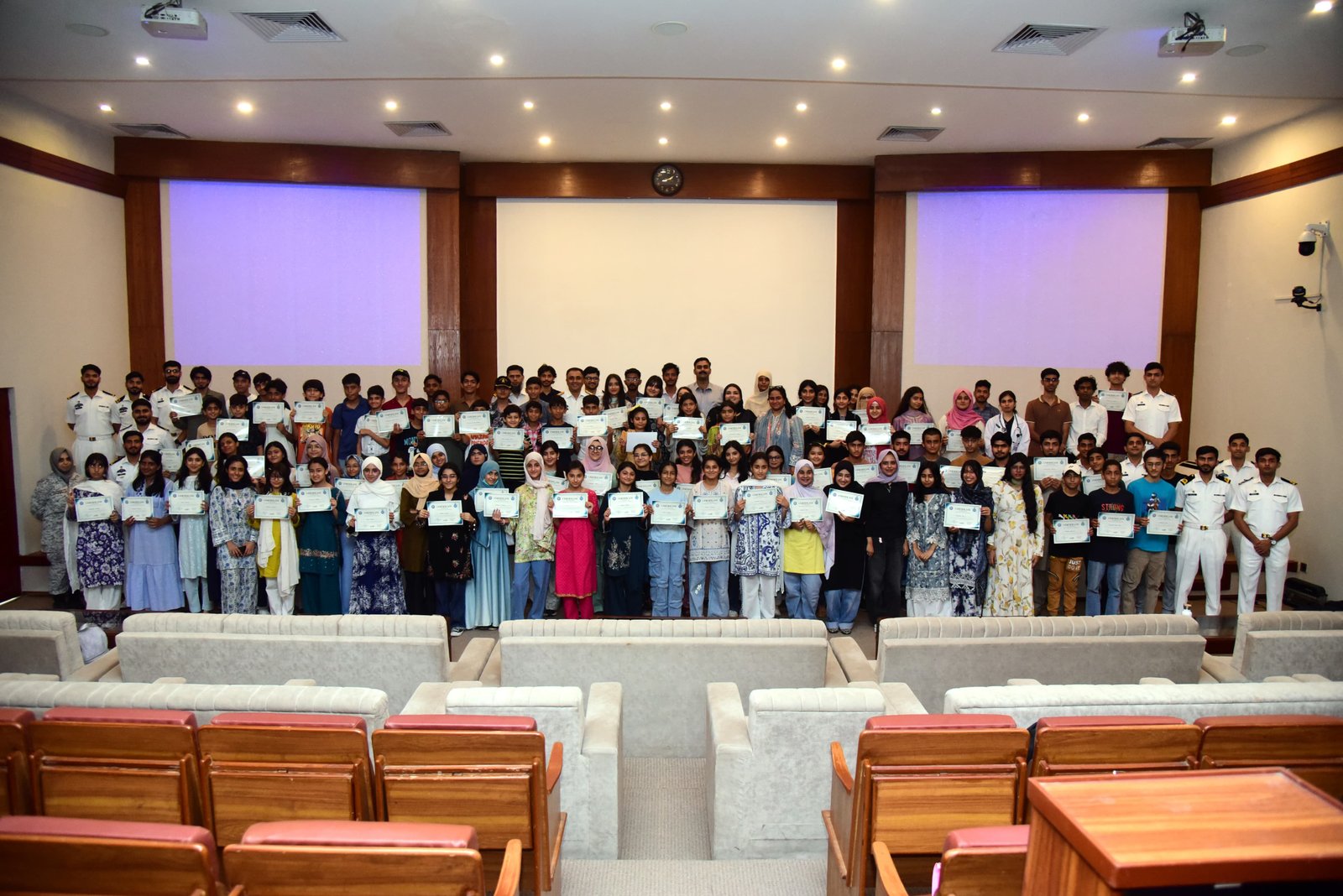 Quantify STEM cohort at NUST PNEC's Jauhar Auditorium
